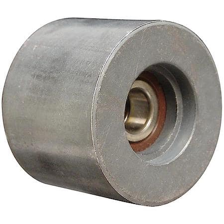 Serpentine Idler/Tensioner Pulley; Steel, 74mm Dia., 57mm Width, Smooth