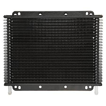 Plate and Fin Style Transmission Cooler, Heavy Duty, 3/4" x 9-1/2" x 11"