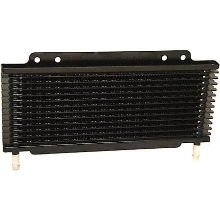Plate and Fin Style Transmission Cooler, Light Duty, 3/4" x 5-7/8" x 11"