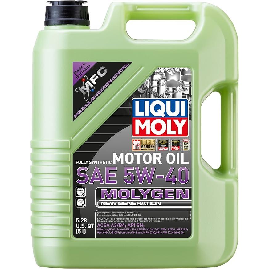 LIQUI MOLY Full Synthetic 5W-40 Motor Oil 20232