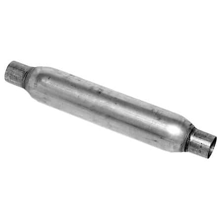 Race Bullet Exhaust Resonator 2.25 Inch Inlet ID 2.25 Inch Outlet ID