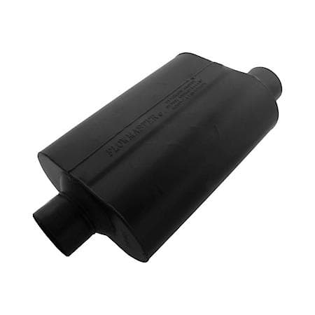 Super 40 Muffler - 3.00 Center In - 3.00 Offset Out - Aggressive Sound