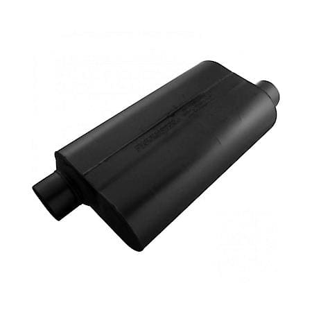 Super 50 Muffler - 3.00 Offset In - 3.00 Offset Out - Moderate Sound