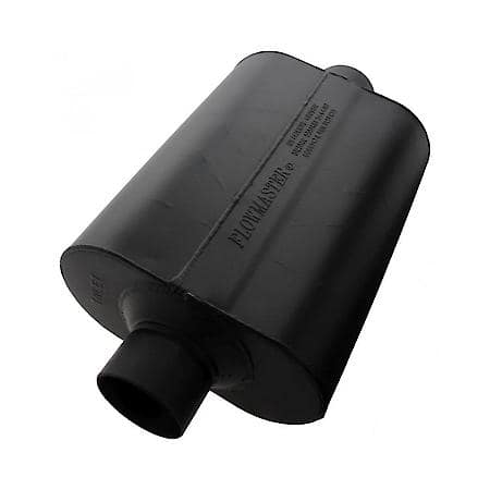 Super 40 Muffler - 3.00 Center In - 3.00 Center Out - Aggressive Sound