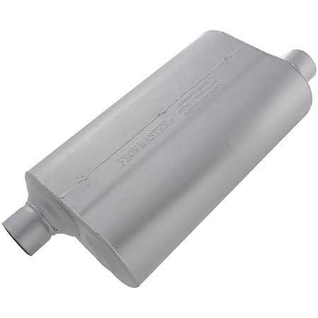Super 50 Muffler - 2.50 Offset In - 2.50 Offset Out - Moderate Sound