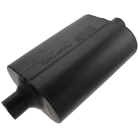 60 Delta Flow Muffler - 2.25 Center In - 2.25 Center Out - Mild Sound