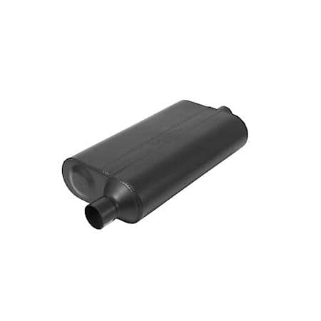 50 Delta Flow Muffler - 2.00 Offset In - 2.00 Center Out - Moderate Sound