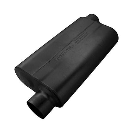 50 Delta Flow Muffler - 3.00 Offset In - 3.00 Offset Out - Moderate Sound