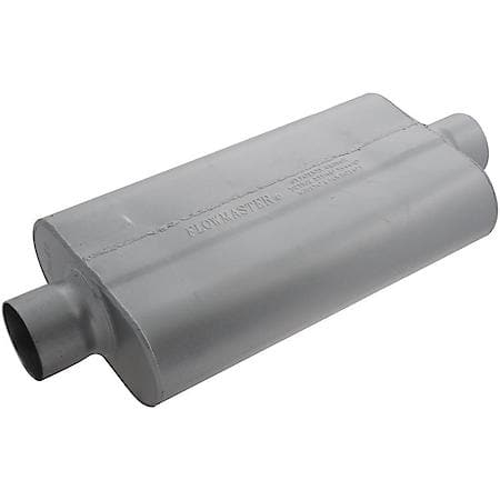 50 Delta Flow Muffler - 3.00 Center In - 3.00 Center Out - Moderate Sound