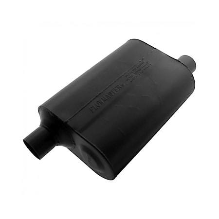 Super 40 Muffler - 2.25 Offset In - 2.25 Offset Out - Aggressive Sound