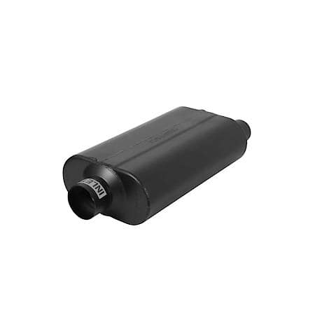 Super 50 Muffler - 3.00 Center In - 2.50 Dual Out - Moderate Sound