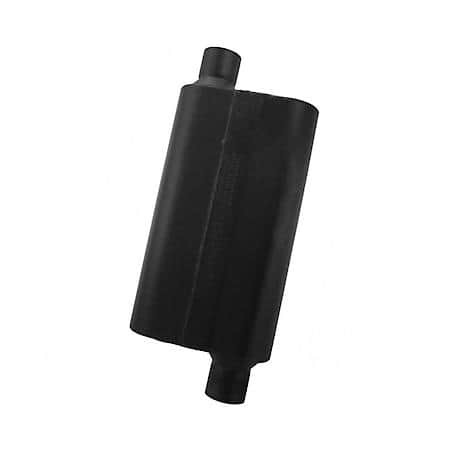 50 Delta Muffler 409S - 2.25 Offset In - 2.25 Offset Out - Moderate Sound