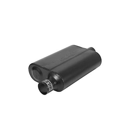 Super 44 Muffler - 2.25 Offset In - 2.25 Center Out - Aggressive Sound