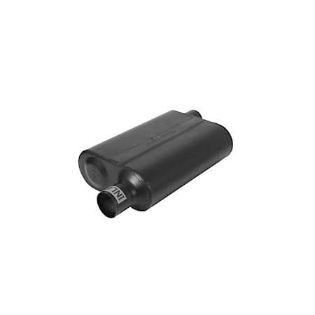 Super 44 Muffler - 2.25 Offset In - 2.25 Offset Out - Aggressive Sound
