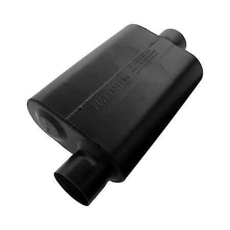 Super 44 Muffler - 3.00 Offset In - 3.00 Center Out - Aggressive Sound