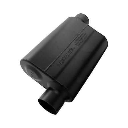 Super 44 Muffler - 3.00 Offset In - 3.00 Offset Out - Aggressive Sound
