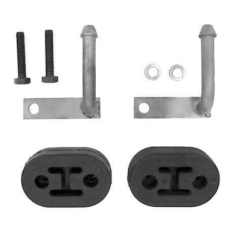 Exhaust System Hanger Length 3.125 Inches, Steel - Rubber