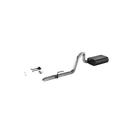 Cat-Back System - Single Rear Exit - Force Ii - Mild Sound