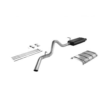 Cat-Back System - Single Side Exit - American Thunder - Moderate Sound