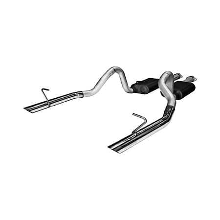 Cat-Back System - Dual Rear Exit - American Thunder - Aggressive Sound