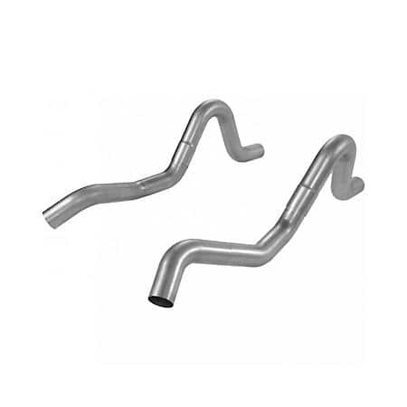 Prebent Tailpipes - 3.00 In. Rear Exit - Pair