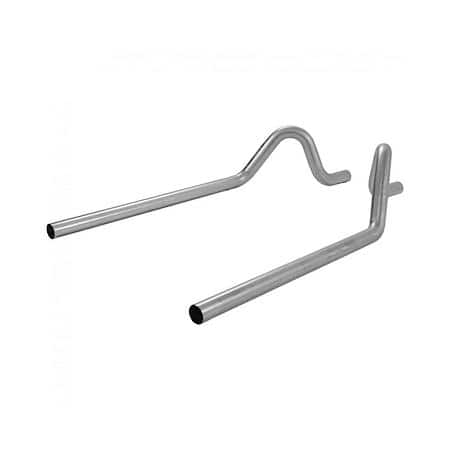 Prebent Tailpipes - 2.50 In. Rear Exit - Pair