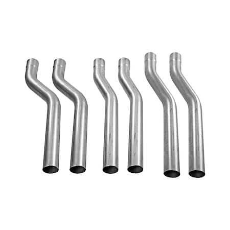 Exhaust S-Bend Assortment - 2.50 In. Tubing Various Offsets - Set Of 6