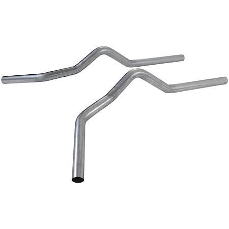 Prebent Tailpipes - 2.50 In. Side Exit - Pair