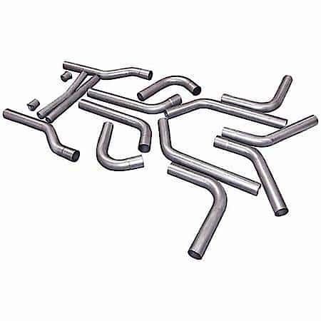 U-Fit Dual Exhaust Kit - 3.00 In. - Universal 16-Piece Pipes Only