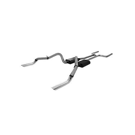 Header-Back System - Dual Rear Exit - American Thunder - Moderate-Aggressive