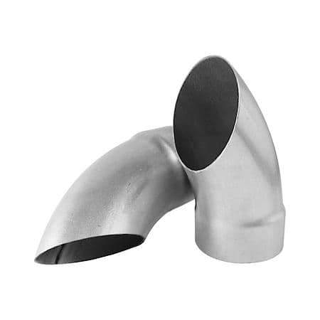 Muffler Turn Down - 3.50 In. Fits 3.50 In. Outlet Scavenger Mufflers - Pair