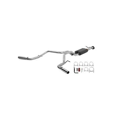 Cat-Back System - Dual Side Exit - American Thunder - Moderate Sound