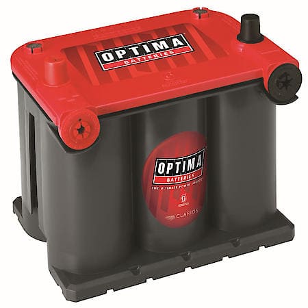 Red Battery : 7586DT Group Size, 720 CCA, 910 CA, 100 Minute Reserve Capacity, High Power Delivery