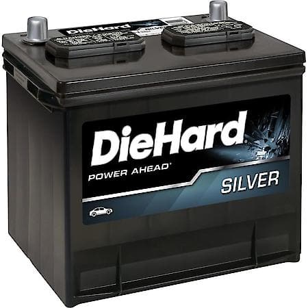 Battery : 25 Group Size, 550 CCA, 685 CA, 100 Minute Reserve Capacity