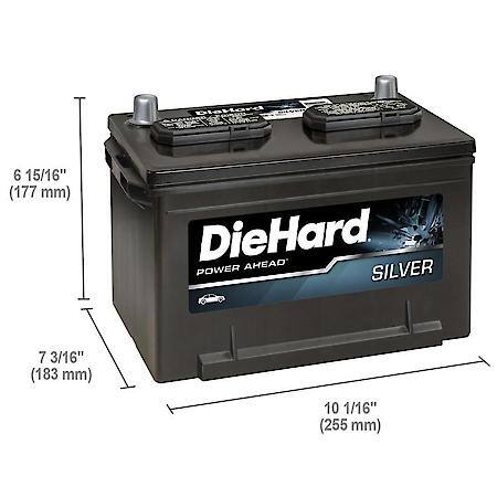 Battery : 58R Group Size, 590 CCA, 715 CA, 90 Minute Reserve Capacity