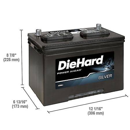 Battery : 27 Group Size, 810 CCA, 1010 CA, 140 Minute Reserve Capacity
