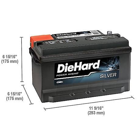 Battery : 41 Group Size, 650 CCA, 810 CA, 110 Minute Reserve Capacity