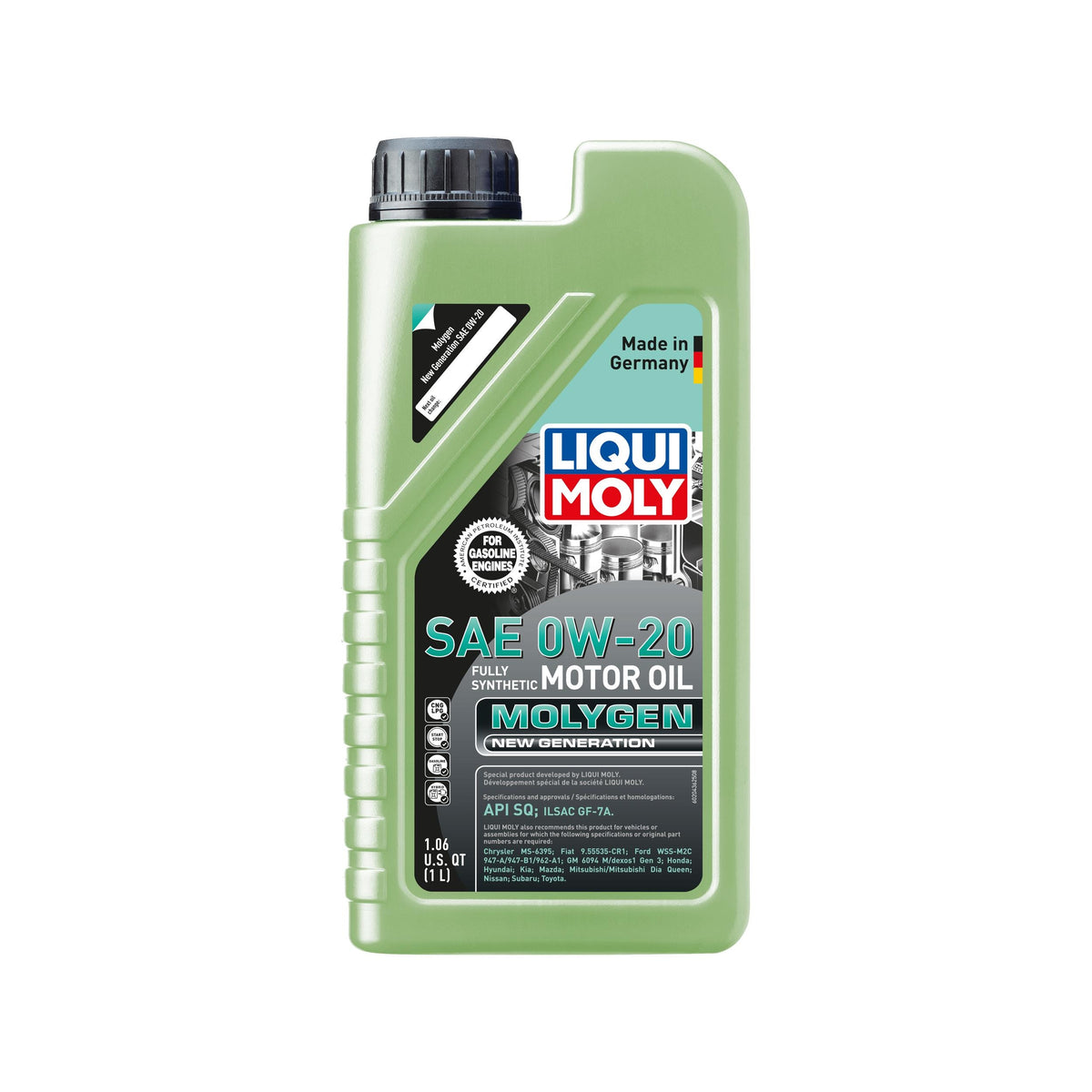 LIQUI MOLY Full Synthetic 0W-20 Motor Oil 20436