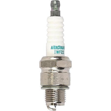 Iridium Power Spark Plug: Maximum Spark Energy, 0.4mm Iridium Tip, IWF22