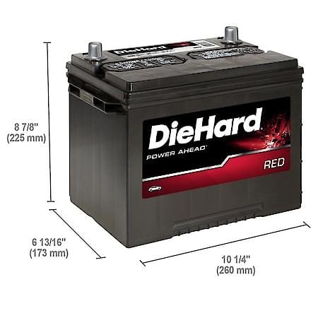 Battery : 24 Group Size, 530 CCA, 650 CA, 95 Minute Reserve Capacity, Reliable Starting Power