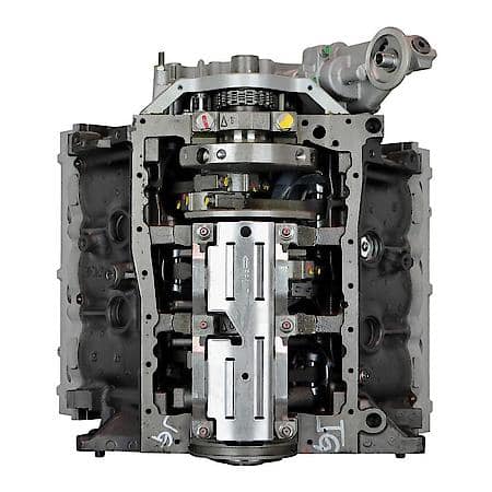 Engine Long Block; Ford 232 99-00 Engine