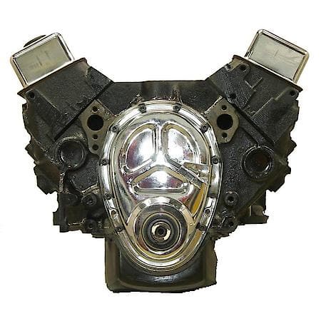 Engine Long Block; Chevrolet 350 64-77 4-Bolt Engine