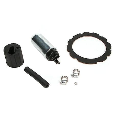 Electric Fuel Pump: With Hose Clamps, Hose Piece, Isolator, Pall Nut, Seal
