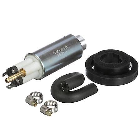 Electric Fuel Pump: With Hose Clamps, Hose Piece, Isolator