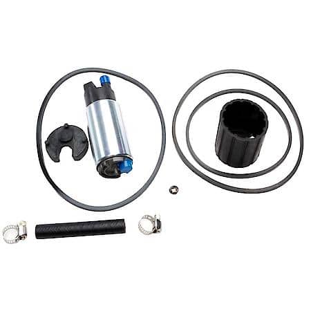 Electric Fuel Pump: Hose Clamps, Hose Piece, Insulating Sleeve, Isolator