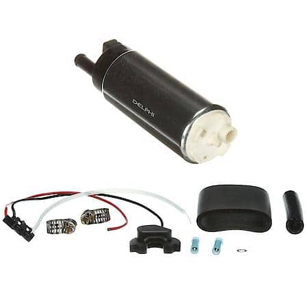 Electric Fuel Pump: Hose Clamps & Piece, Insulating Sleeve, Splices, 2-Wire