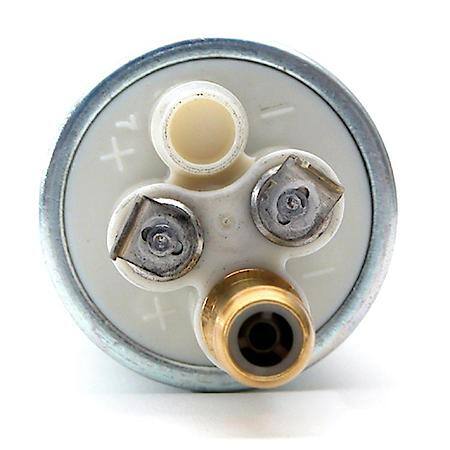 Electric Fuel Pump: 2 Blade Connector Harness, Hose & Clamps, Insulating Sleeve