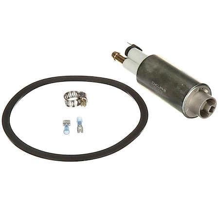 Electric Fuel Pump: With Blade Terminal Splices, Hose Clamp, Seal