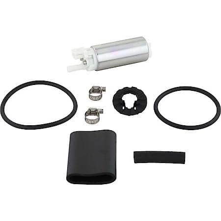 Electric Fuel Pump: Hose Clamps, Hose Piece, Insulating Sleeve, Isolator, Seals