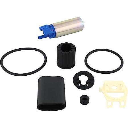 Electric Fuel Pump: Grommet, Insulating Sleeve, Isolator, Pump Retainer